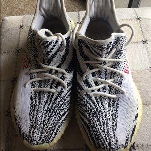 Yeezys Zebra Men’s Sz 10
